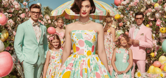Easter Dress Inspired by the 1960s: Bright, Fun and Retro Style