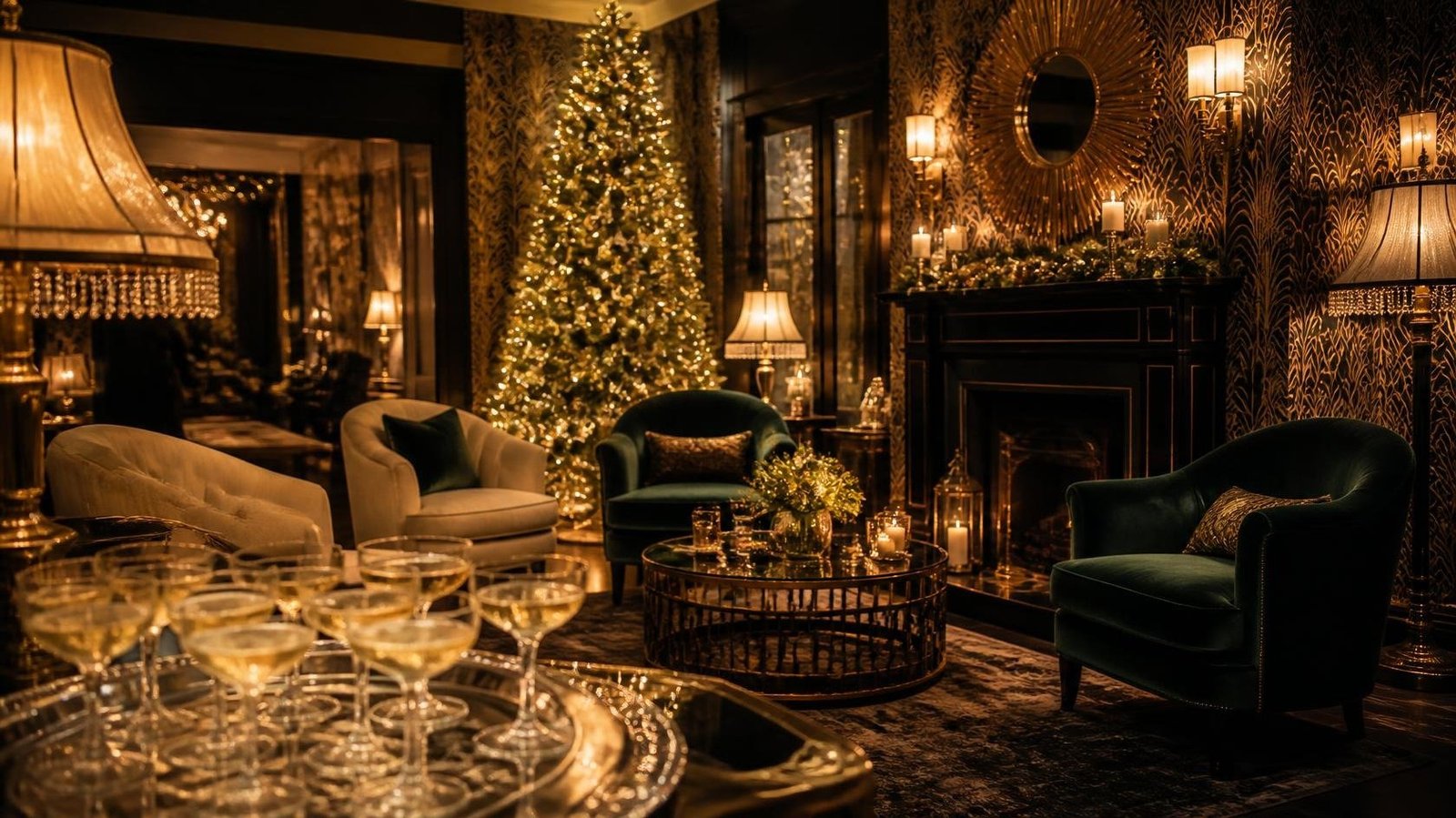 How to Host a Gatsby Christmas Party: The Night, Hour by Hour
